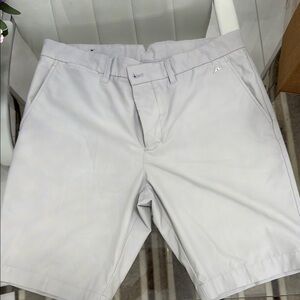 J.Lindeberg Gray Flat Front Shorts